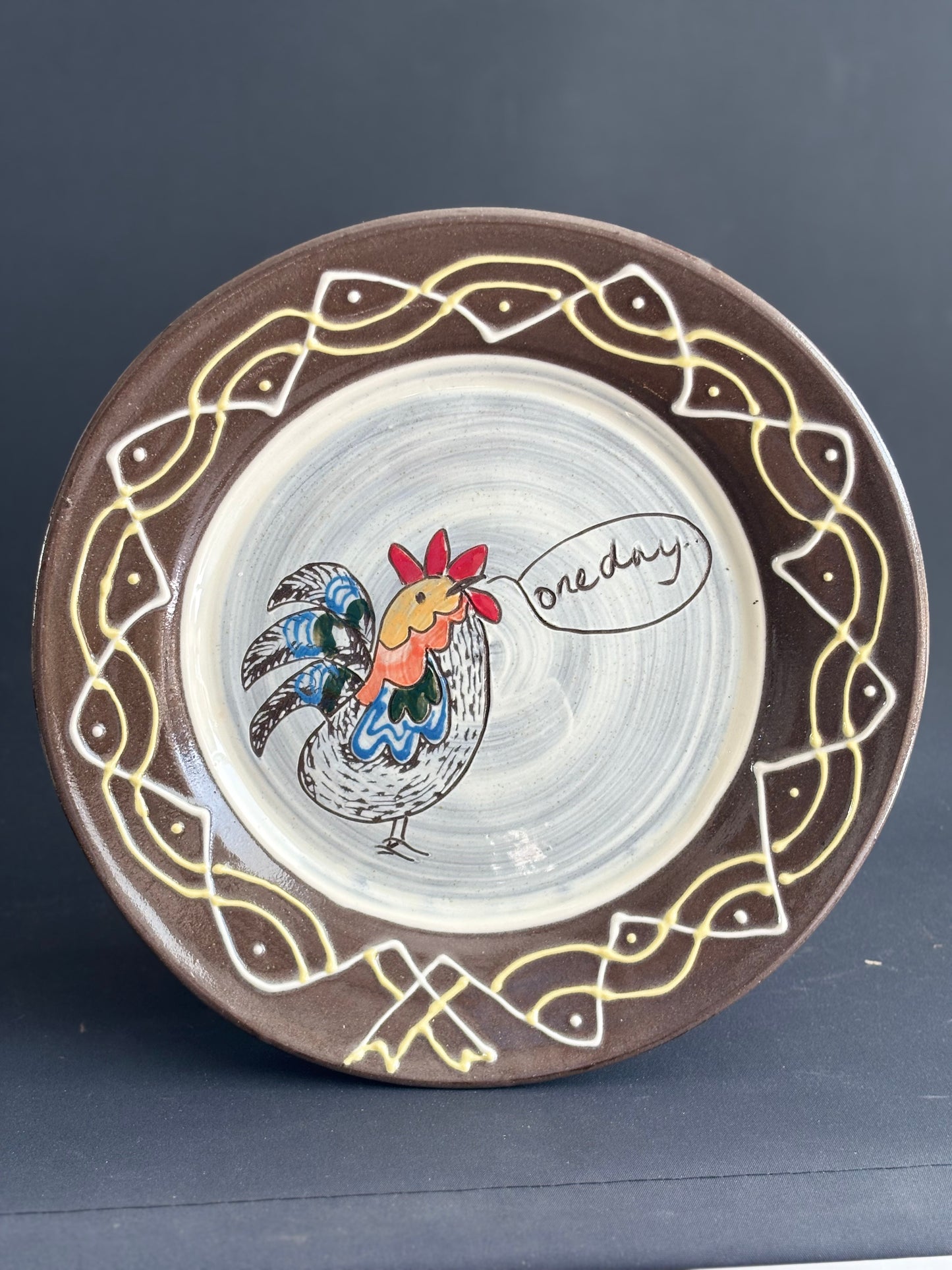 One day.. dinner plate